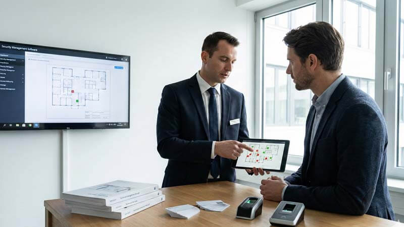 Проектирование и настройка СКУД с использованием плана помещения на планшете