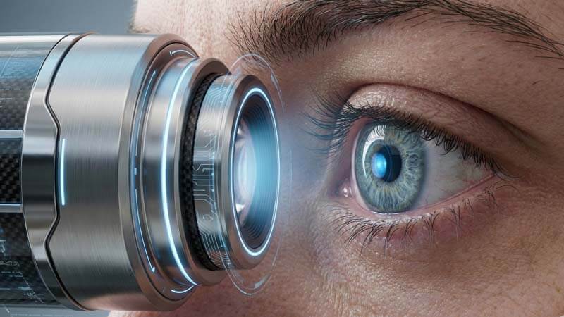 Сканирование глаза для биометрической аутентификации